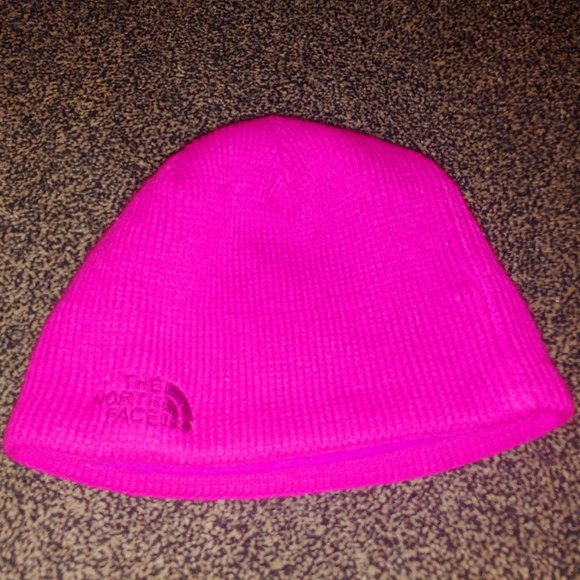 The North Face Accessories - The North Face | Women’s Pink Fleece Lined Knit Beanie